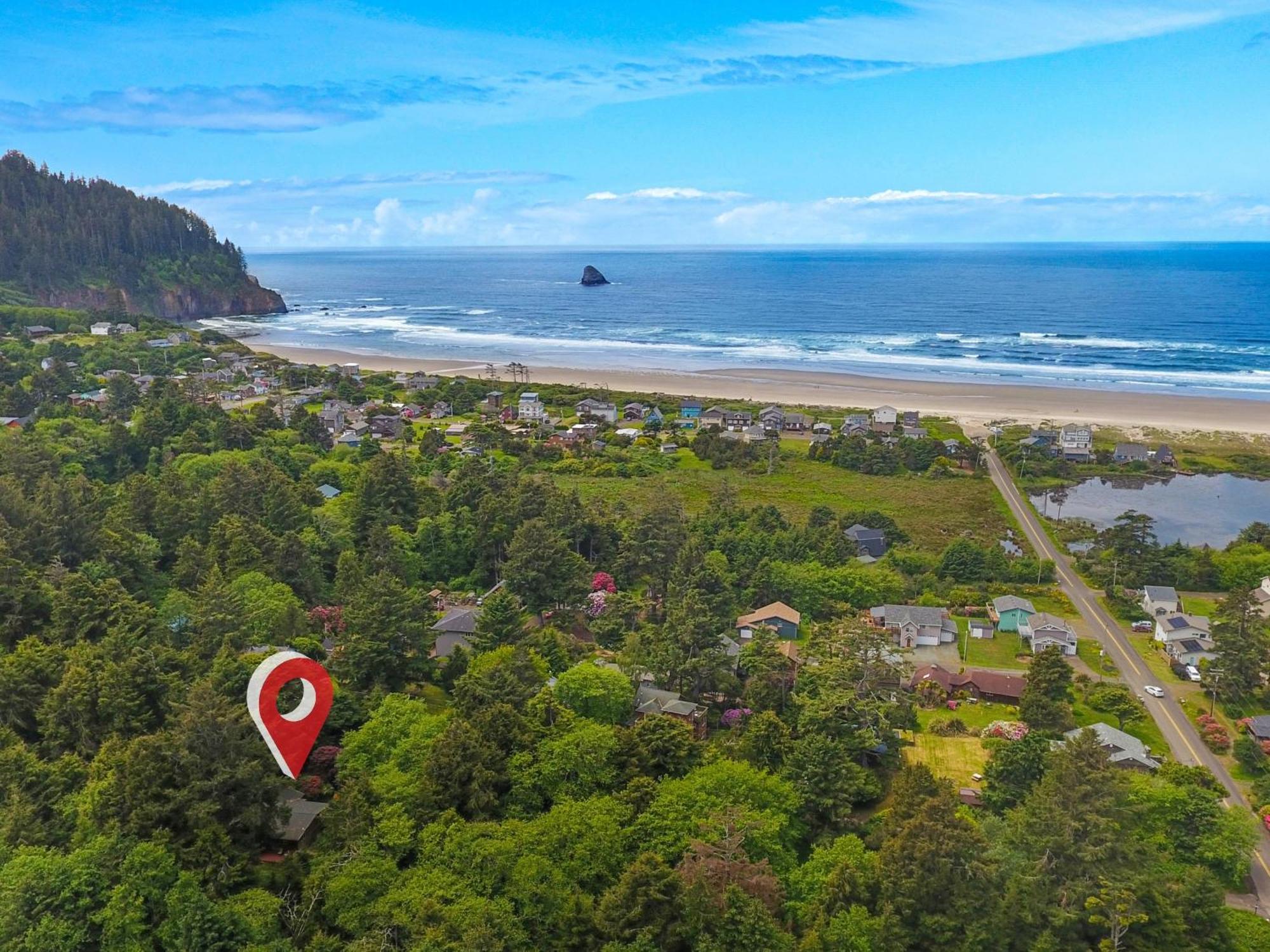 Woods Waves: Luxury Coast Cabin King Beds Pets Тилламук Экстерьер фото
